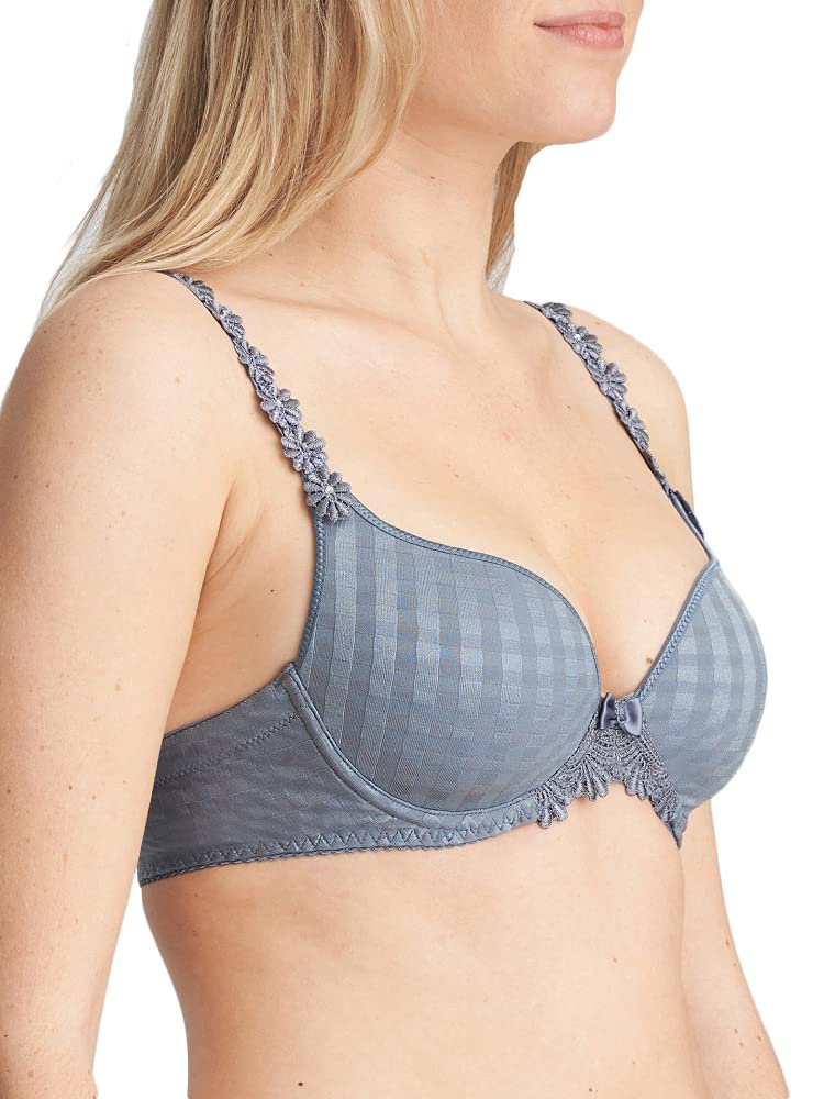 Marie Jo Avero 0100416-ATB Atlantikblau Karierter gepolsterter Bügel-BH 70C