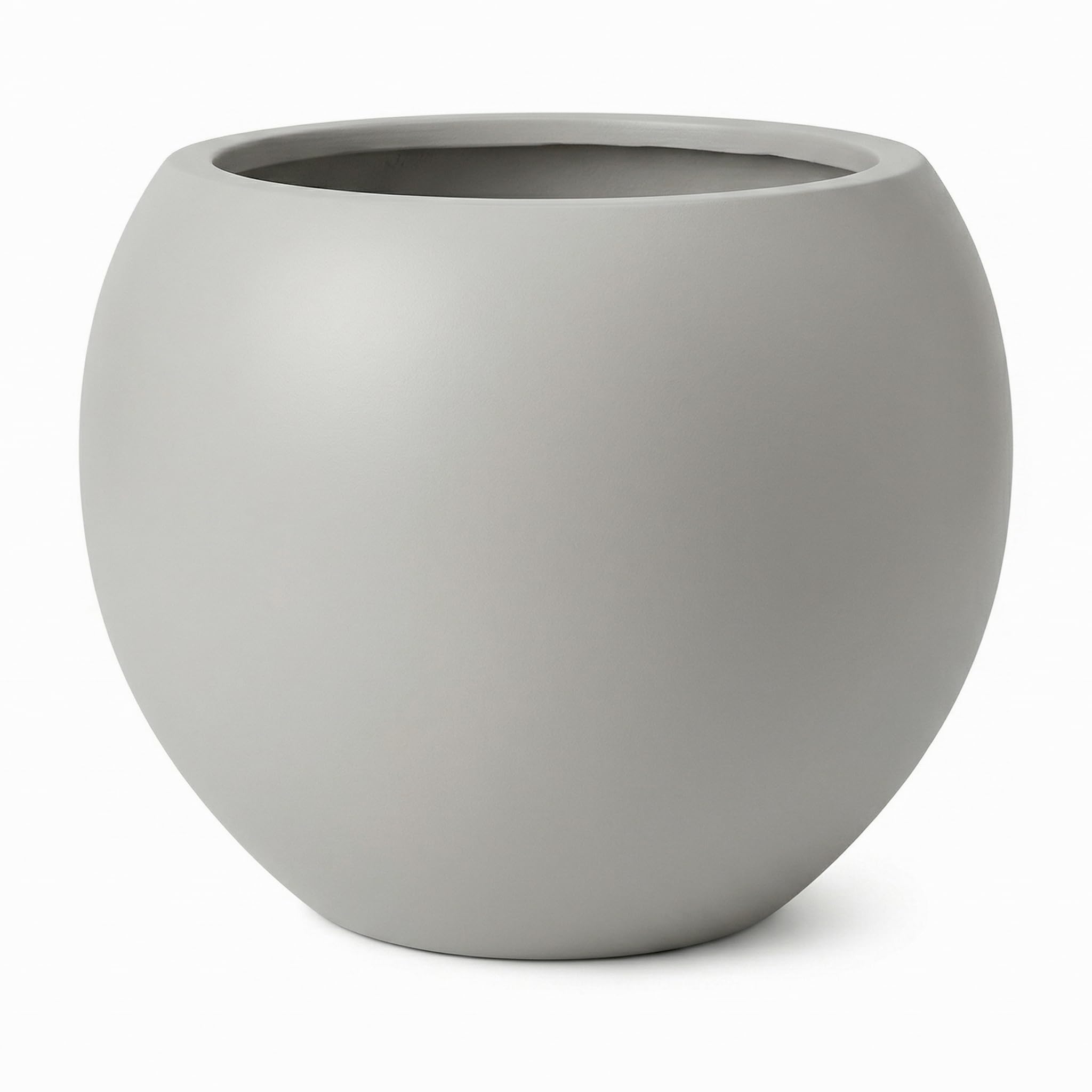 DTY Mount Sherman Fiberstone Round Planter