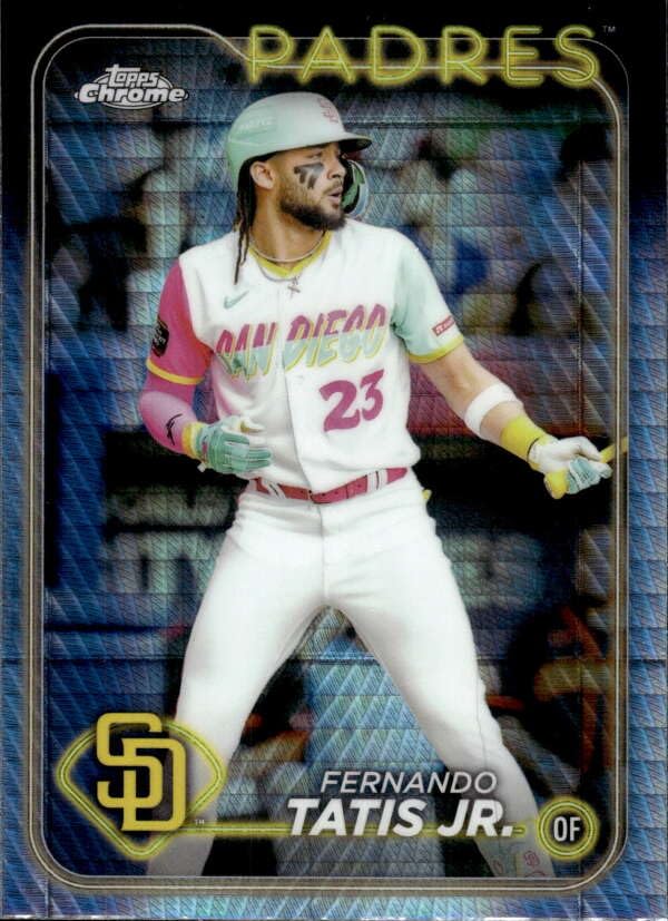 Amazon.com: 2024 Topps Chrome Prism Refractor #263 Fernando Tatis