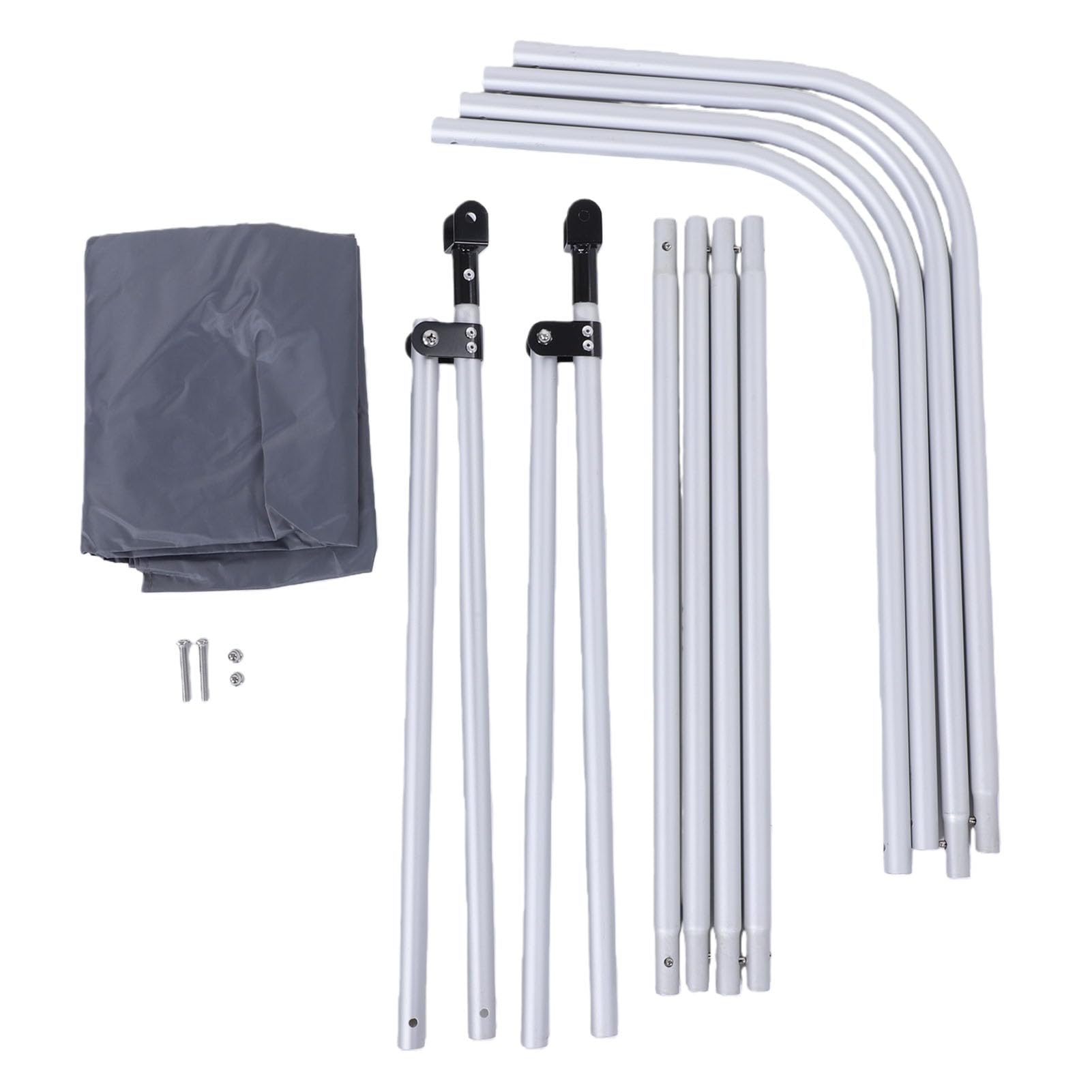 Yosoo Health Gear Tendalino Parasole per Barca, Tettoia Impermeabile per Kayak 210D Oxford con Telaio in Lega di Alluminio, 160 X 120 X 110 Cm, Tendalino Parasole a Installazione Rapida per Barca