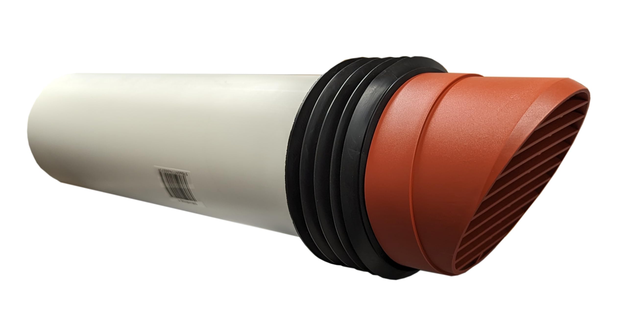 Swiftair 100mm High Rise Duct Round Cowled Through Wall Duct Vent Kit White Brown Cotswold Black Terracotta Brick (Terracotta) — image 1