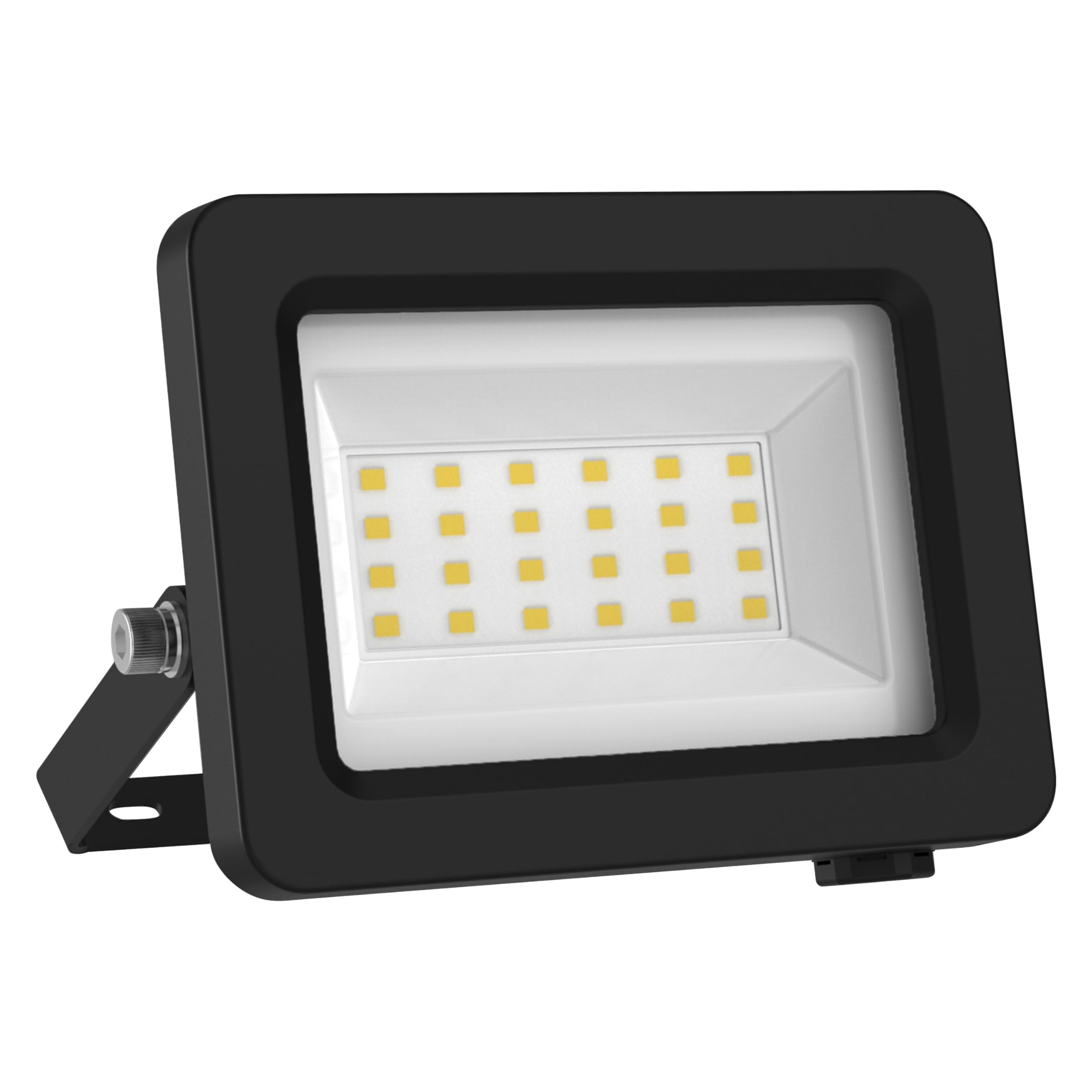 Osram Black Led Floodlight With Energy Efficiency Class A, Aluminium Housing, 5 W, 870 Lm, For Outdoor Applications, Compact Design, Light Weight, Easy Installation, Led Not Replaceable