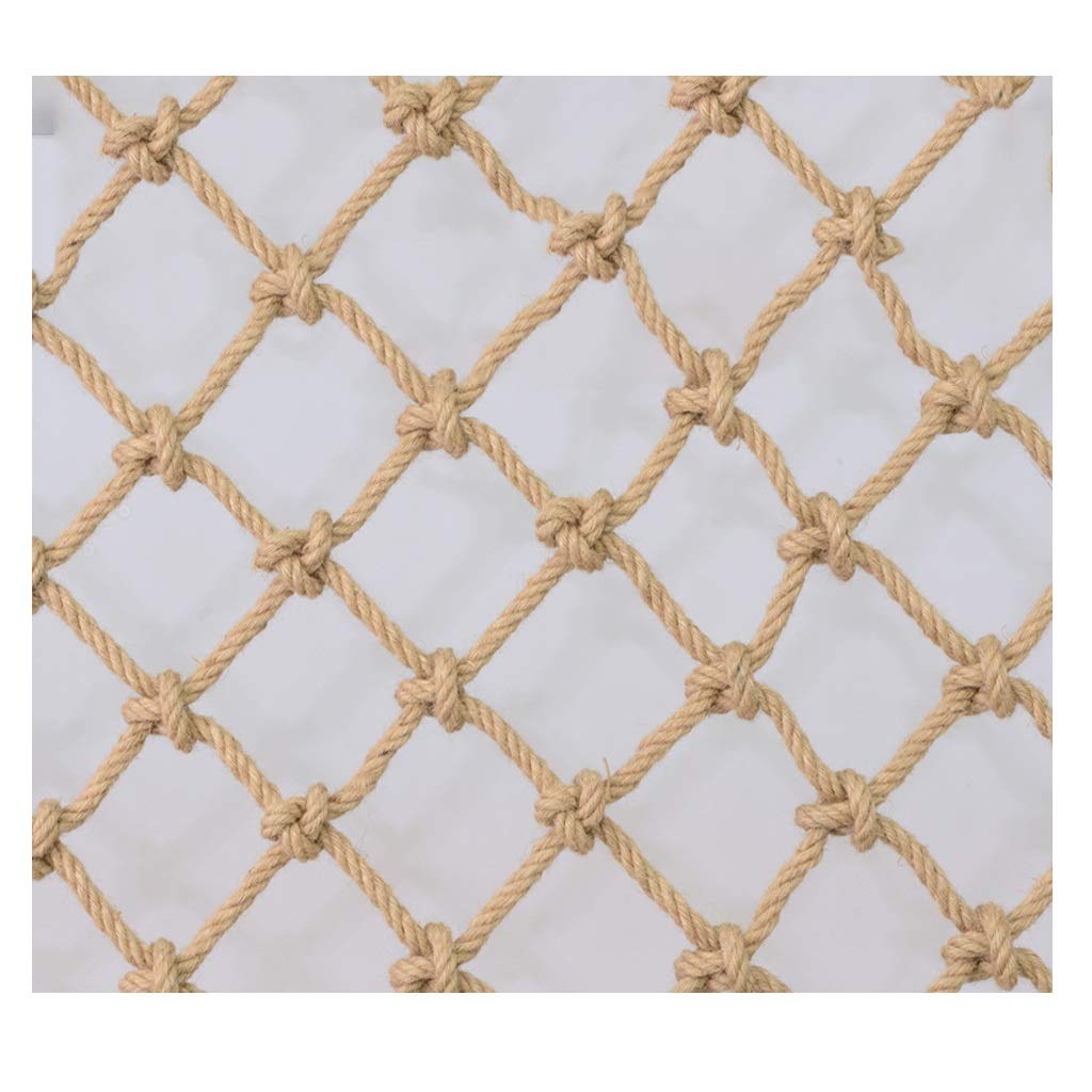 GJMSSMY 4mm Waterproof Climbing Net for Kids - Durable Safety Net for Balcony Railings Garden Decoration & Outdoor Play - Children‘s Safety Mesh Rope Netting