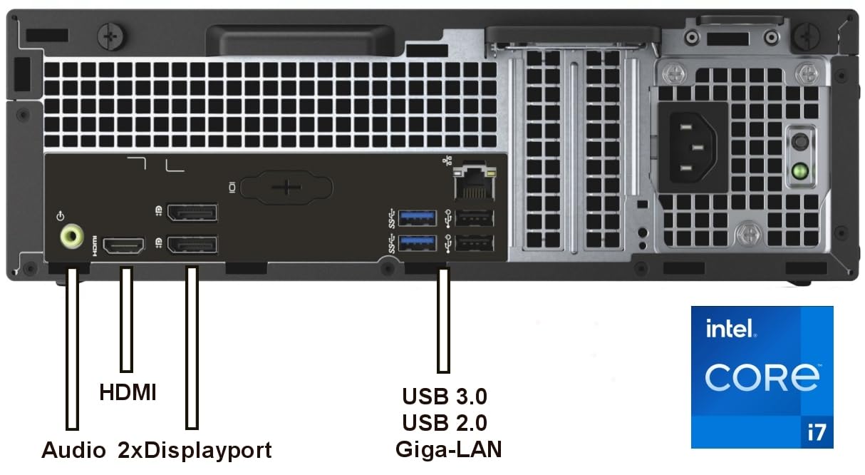 ① i7-6700 Wi-Fi & Bluetooth PC Computer Business und Office Multimedia | i7 6700 8-Threads