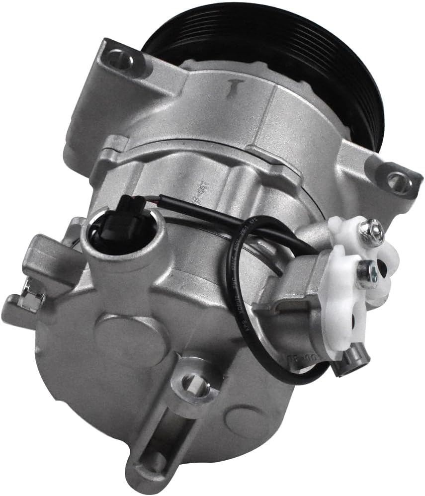 AC Air Compressor with Clutch Fit for Dodge Caliber 2009-2012, Compass Patriot 2009-2017, Patriot 2009-2016 Replaces# 55111610AA, 55111610AB