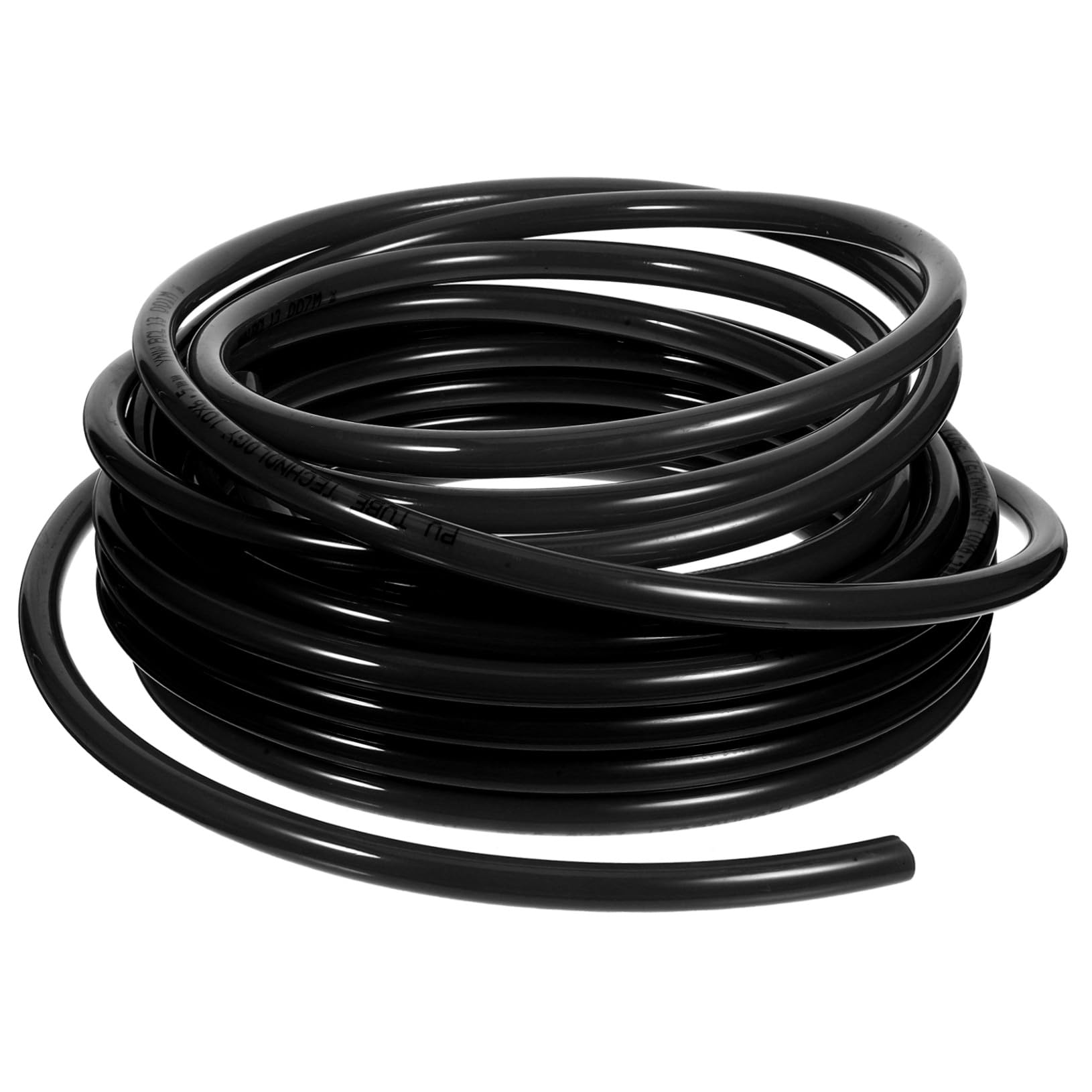 Pneumatikschlauch aus Tpu für Kompressor, Flexibel, Schwarz