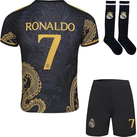 YSGTZY R. Madrid Special Gold Dragon Jersey Set Cover