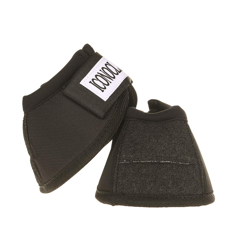 IconoclastHorse Bell Boots Black (L)