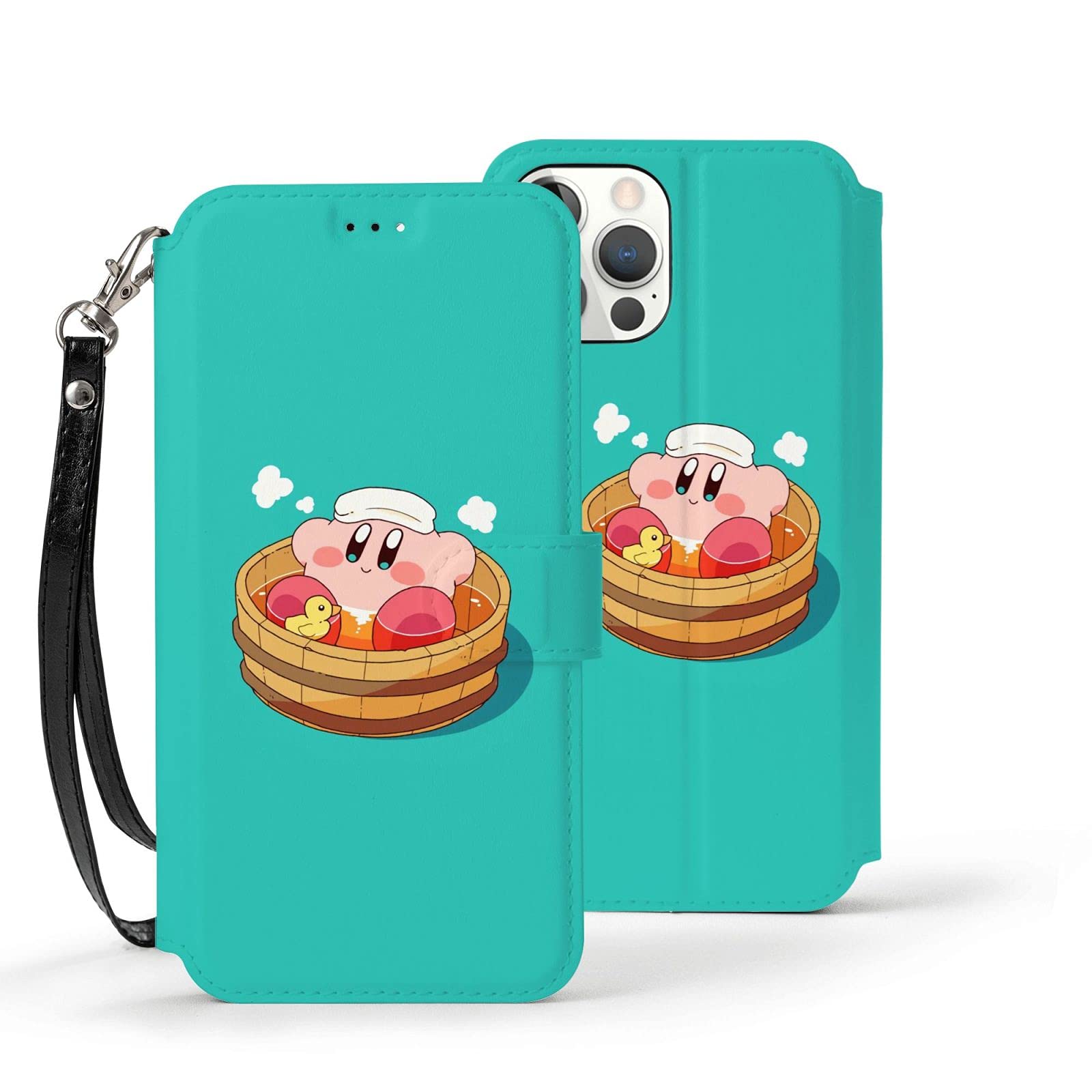 Amazon Danesi 星のカービィ Iphone 12 Iphone 12 Pro 12mini 12promax 対応 ケース ストラップ付き Pu合皮レザー 手帳型ケース マグネット カード収納 軽量 かわいい アニメ キャラクター 年新型 6 1 インチ 家電 カメラ オンライン通販