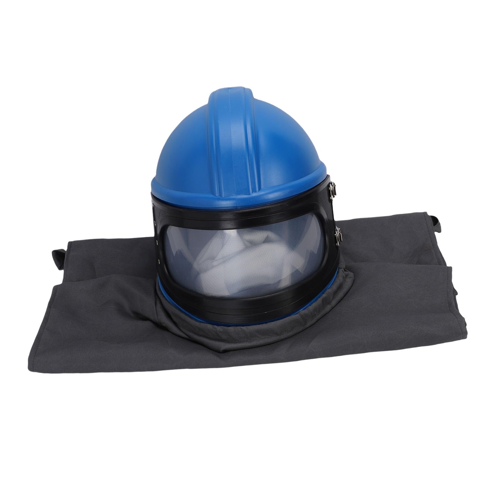 Asixxsix Cappello per Cappuccio a Sabbia, Casco d a Gallina di Sabbia di Sabbia Antipolta con Lenti e Protezione Protettiva Protettiva per le Spalle e Gettoni per la maschera.