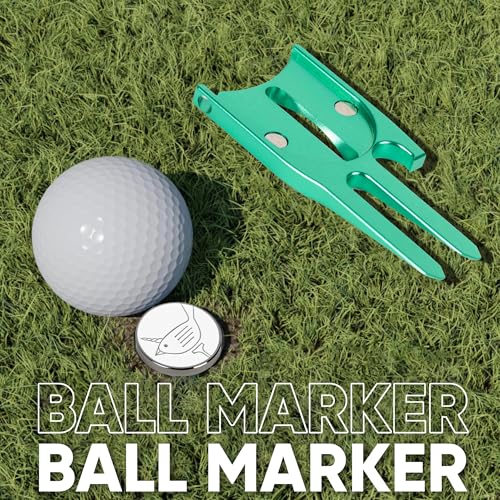 Image of Birdicorn Divot Tool (Green w /Ball Marker)