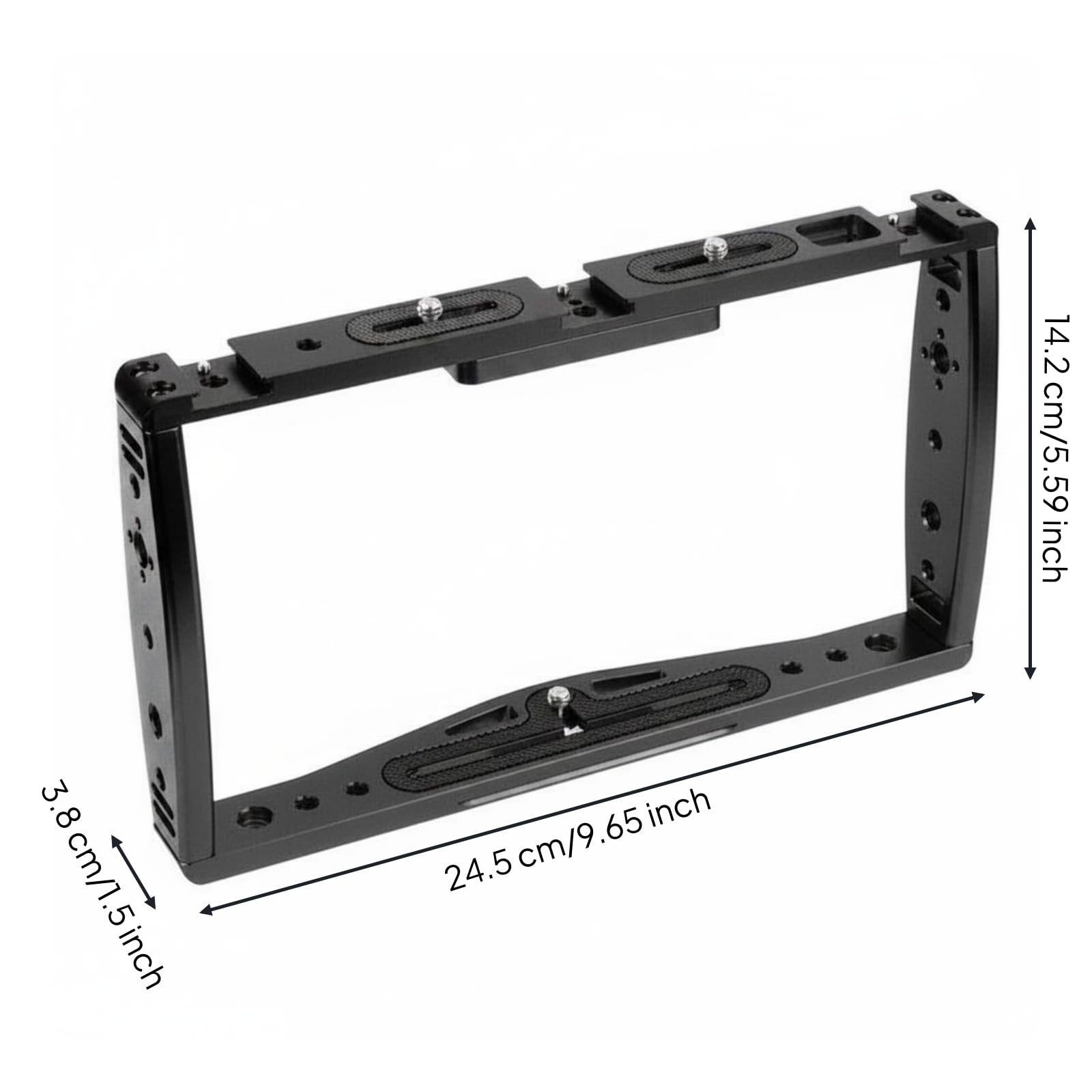 Soporte de Cámara Jaula para Acción, Negro, Jaula para Teléfono