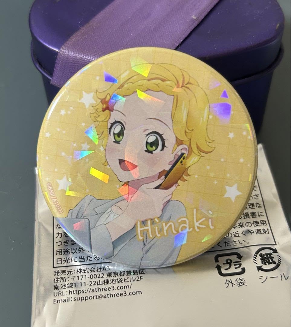アイカツ！缶バッジ 大空あかり 氷上スミレ 新条ひなき イオン