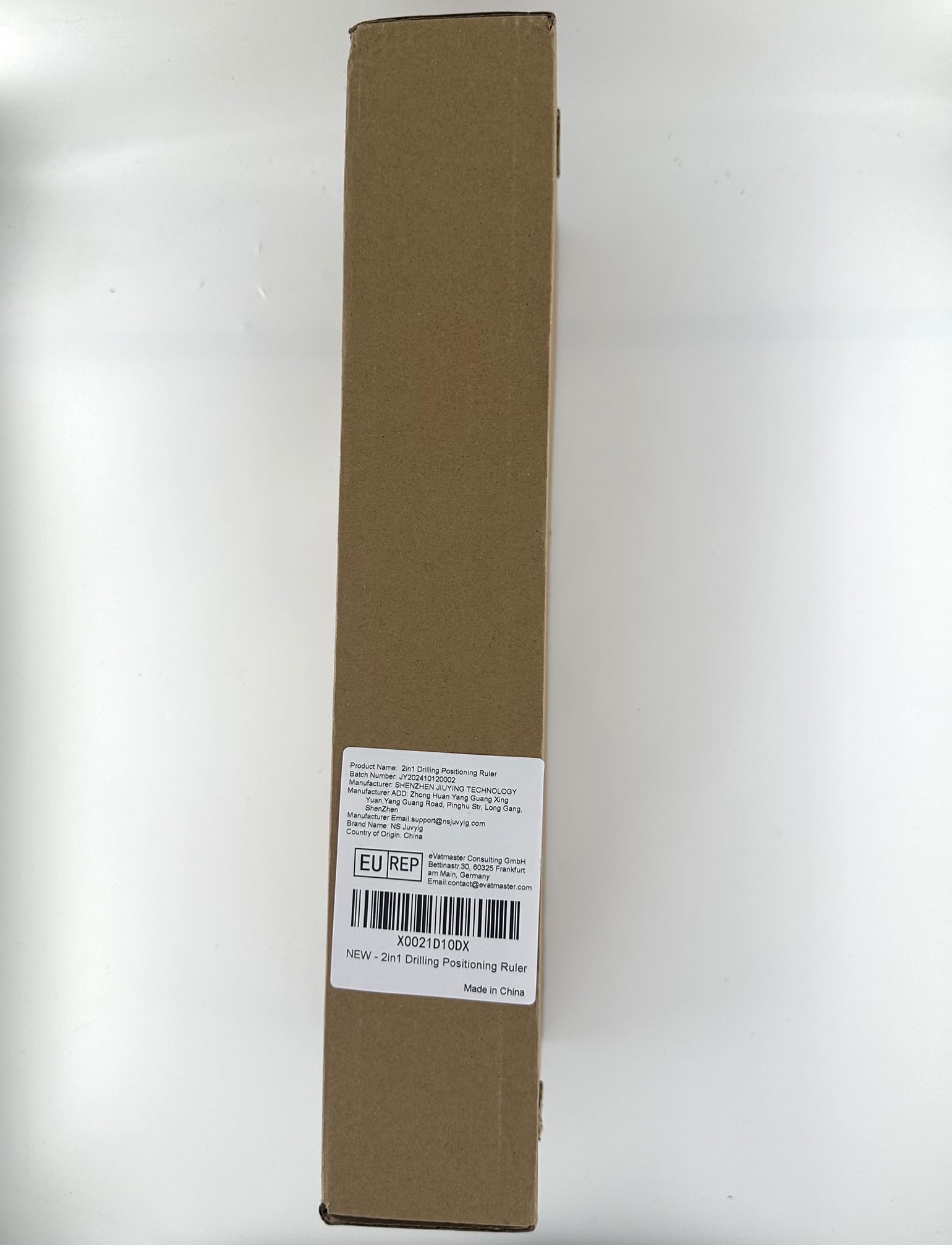 Regla de posicionamiento de perforación 2 en 1, plantilla de hardware de gabinete (negro, 15 pulgadas)