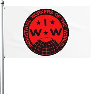Iww Industrial Workers Of The World Garden Flag 3x5 Ft Decor Outdoor Banner Sign Party Parade Breeze Home Fade Proof Flags