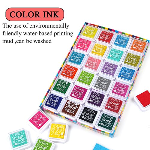 Samione Tampone di Inchiostro, 24 Colori tampone