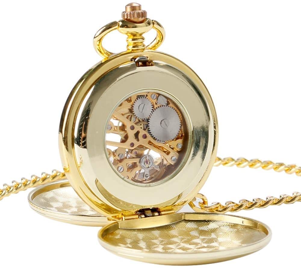 Orologio da Tasca Meccanico Vintage da Uomo - Regalo per Uomini Donne