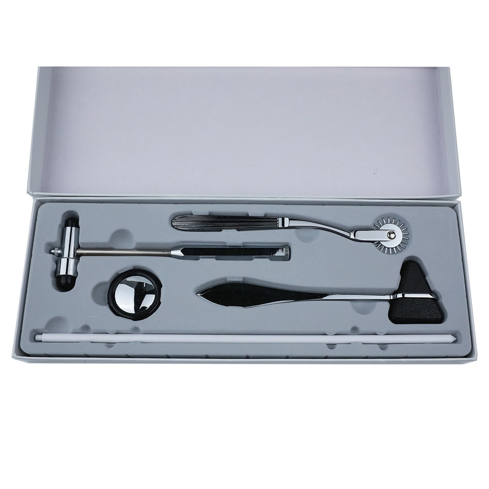 Set di martelli per test neurologici di accuratezza Set di martello di valutazione neurologica essenziale per l'ambiente di insegnamento Disegni ergonomici Strumento terapeutico