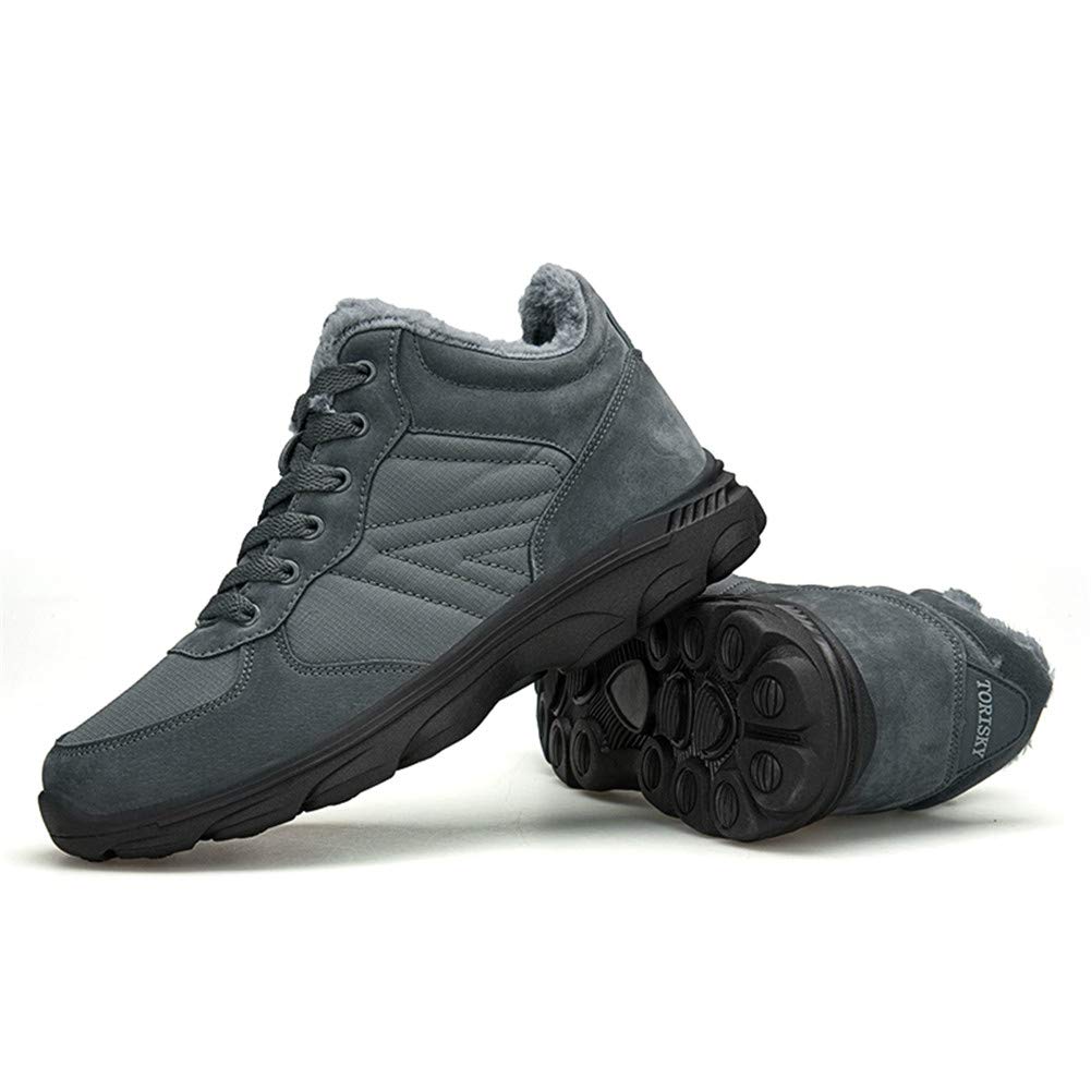 TORISKY Stivali Invernali Uomo Donna Scarpe Cotone Outdoor Impermeabili Trekking Caldo Piatto Caviglia Stivaletti Neve