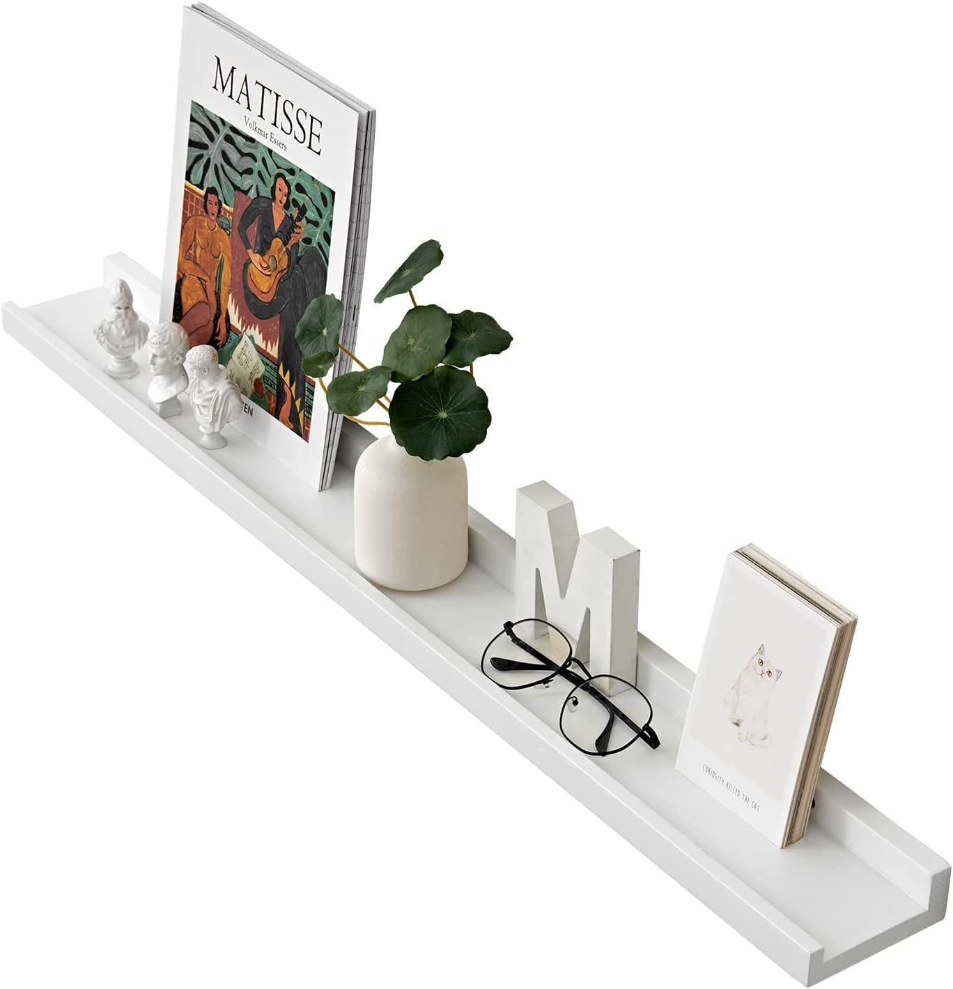 Gieanoo Floating Shelf White