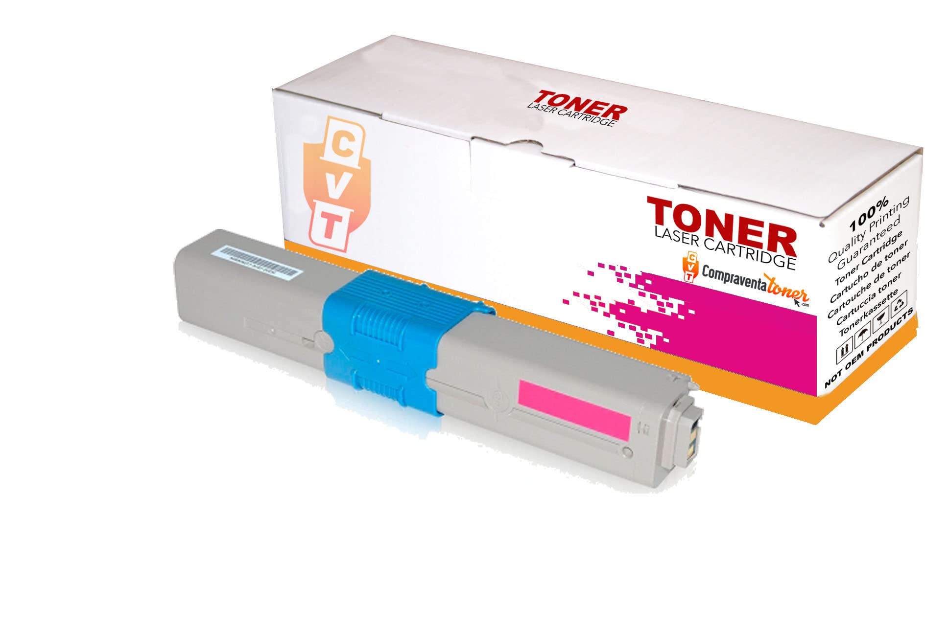 Cvt - Toner Compatibile Magenta 46490622 Per Oki ES5432 / ES5442 / ES5463 / ES5473 - 4