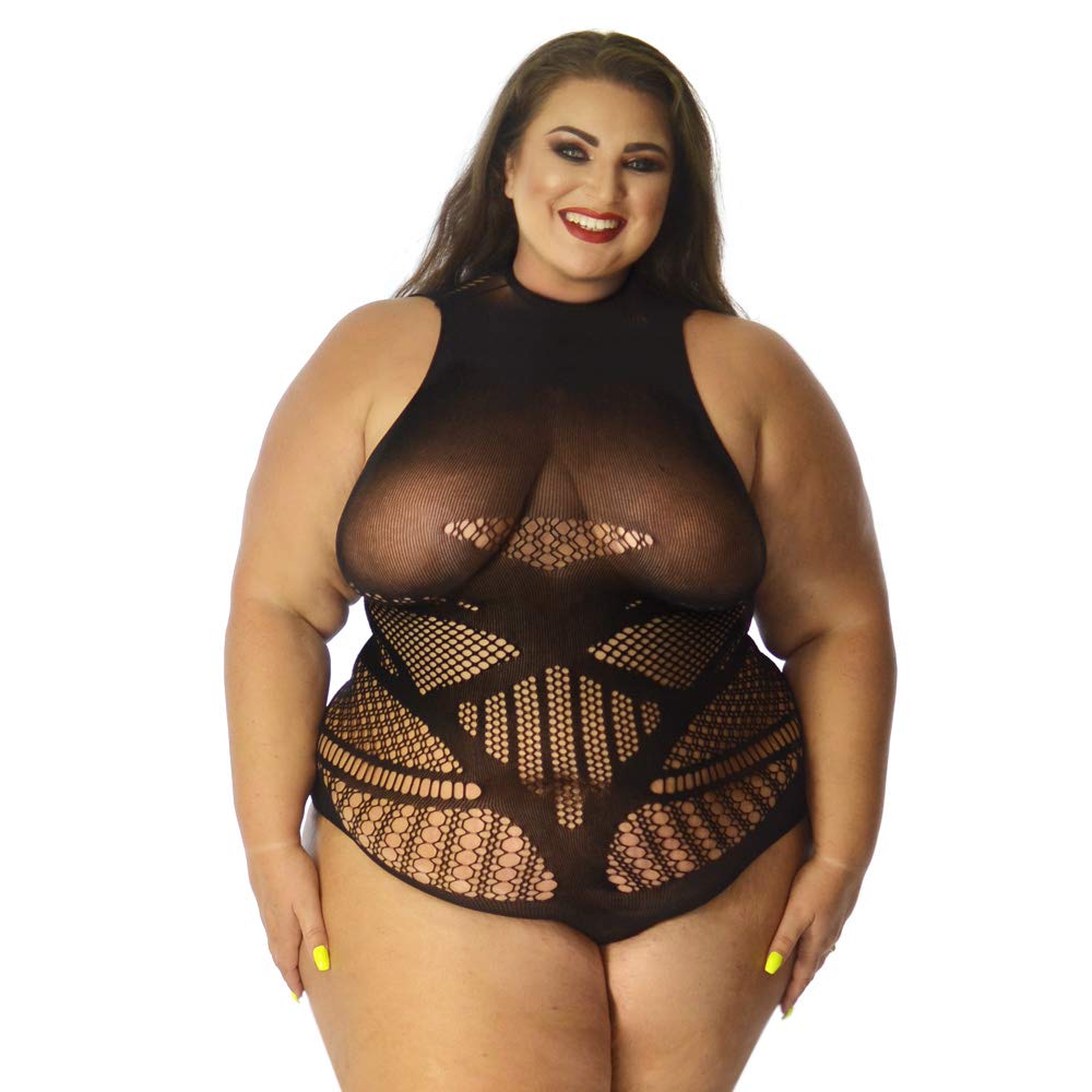 Lace Stretchy Jumpsuit Bodysuit Catsuit Lingerie Plus