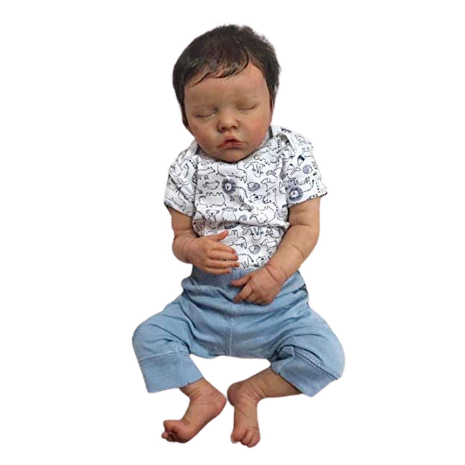 Amazon.co.jp: 実生活の赤ちゃん人形-シリコンベビードール 