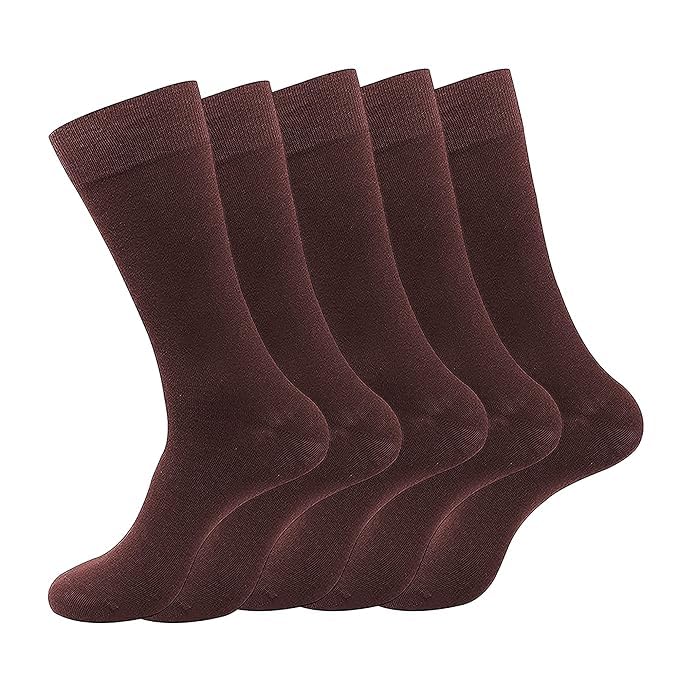 Image of SANDHA socks for men full length Men's Cotton Heel & Toe for Durability. Ideal for Regular, Business & Office Use - Pack of 3, Free Size
