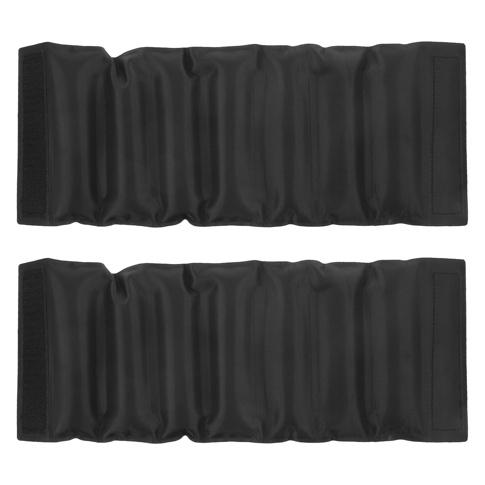 ABOOFAN 2 Pièces Housse Isotherme pour Bouteille de Vin Manchon Réfrigérant Souple Pochette de Transport pour Bouteille Housse Isotherme Noire Réutilisable