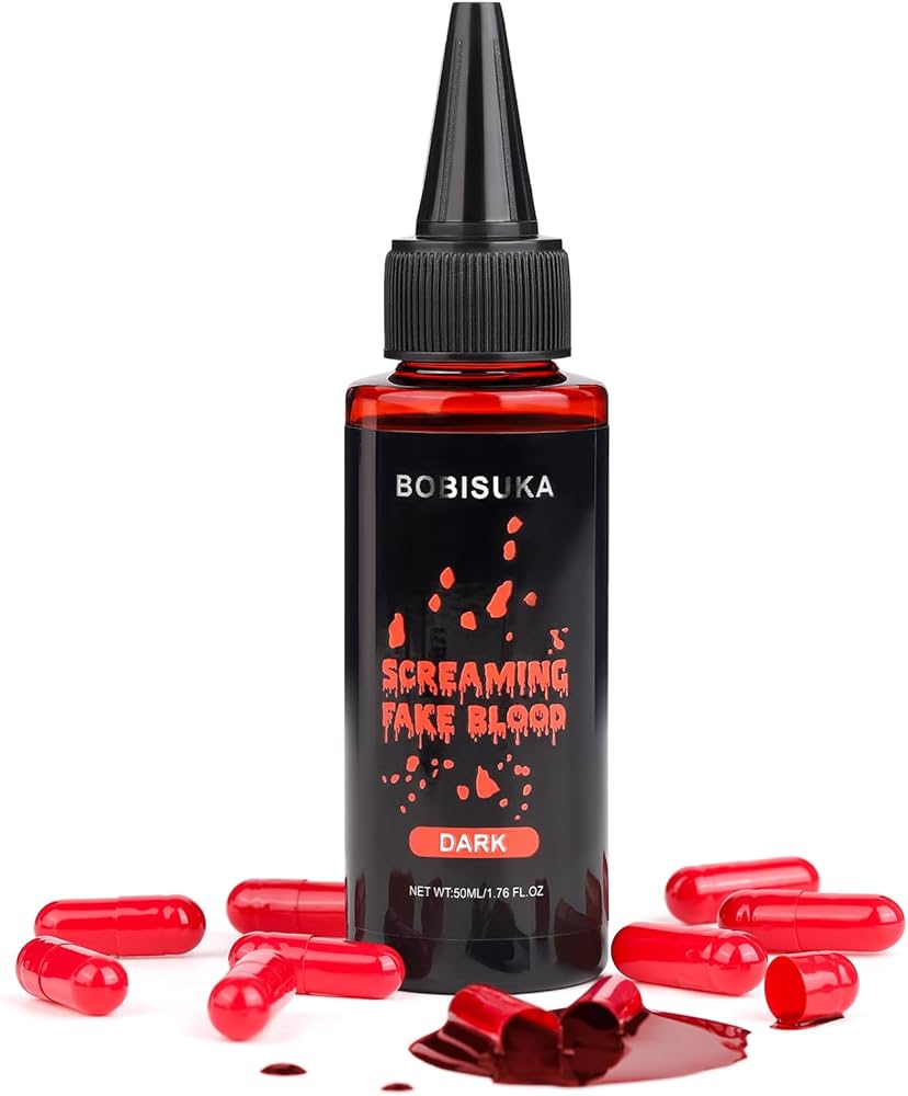 【ボクくん様用】NECROPHAGIA / Black Blood Amazon.com: BOBISUKA Halloween Fake Blood + 10 Pack of Easy