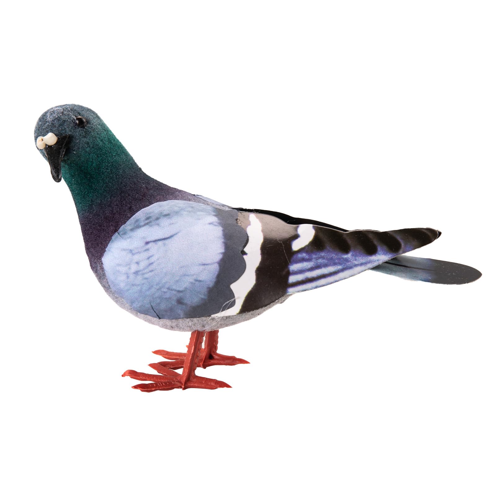 2 Pcs Simulation Pigeon, Removable Mini Imitation Animal,Artificial Simulation Foam Bird, Cute Fake Pigeon Model, Home Ornament for Hallway,Garden, Bedroom Decoration,Living Room,Gift for Bird Lovers - Image 2