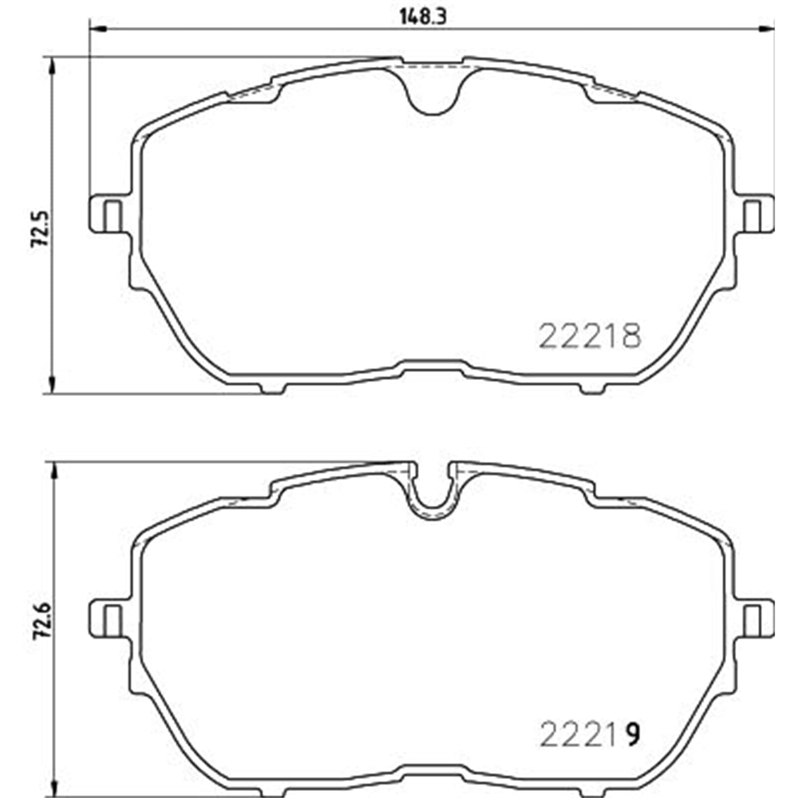 Zestaw Klocków Hamulcowych BREMBO P 61 128 przód