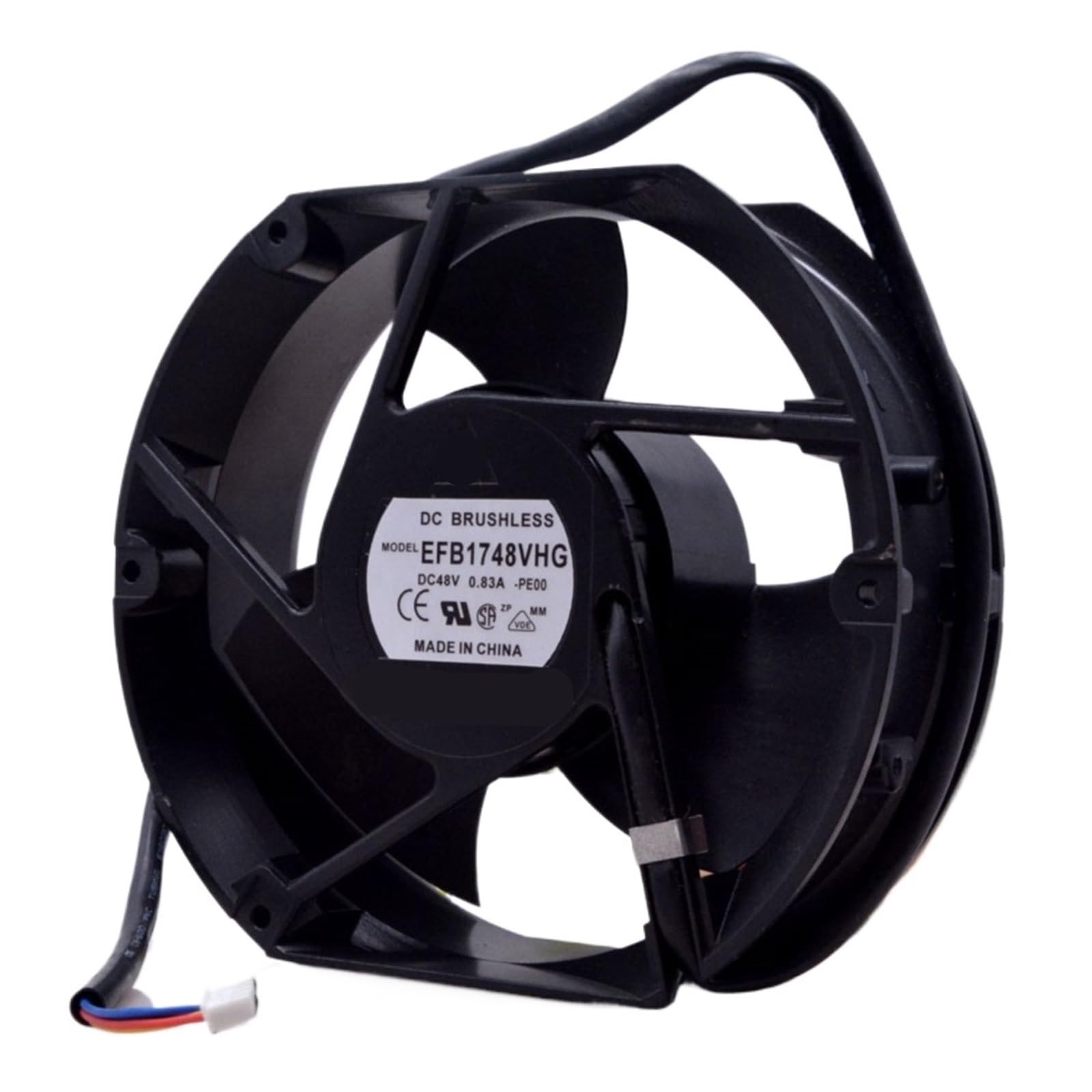 YMUGUEGH 172mm Fan EFB1748VHG-PE00 48V 23.52W 17CM Cooling Fan, 302.29CFM