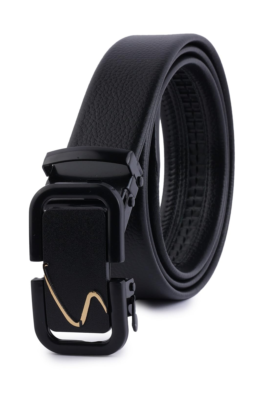 Men's Casual,Formal Leather Auto Lock Buckle Belt-image-25