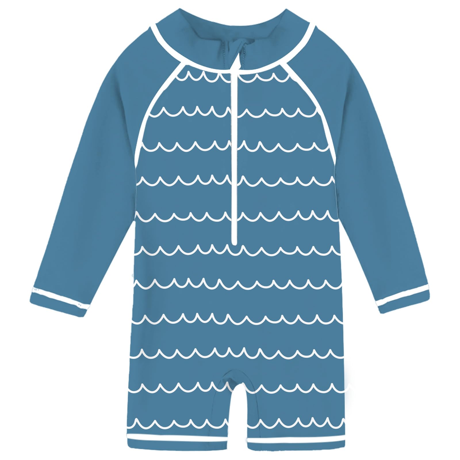 uideazone 3M-3T Toddler Baby Boys UPF 50+ One Piece Rash Guard Swimsuit