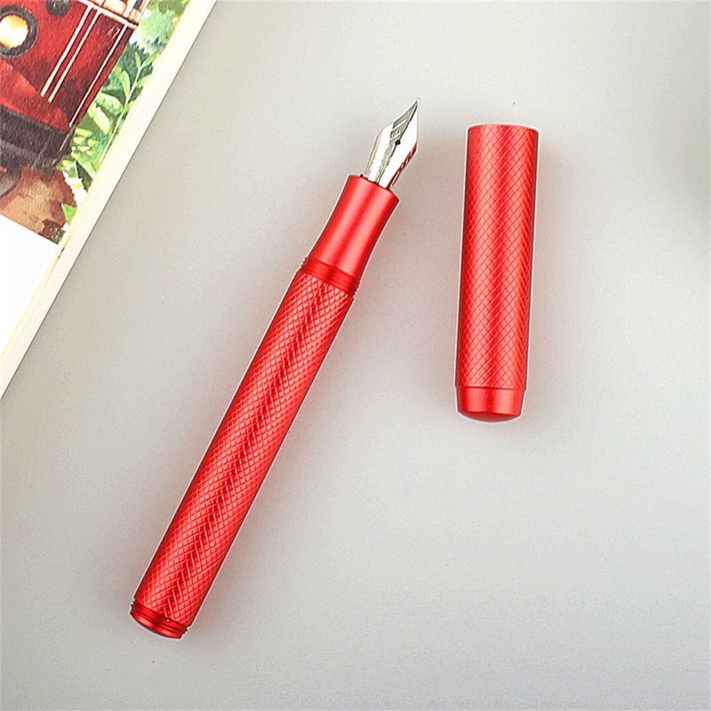 Stylo plume en alliage d'aluminium 0,5 mm courbé (courbé) pour bureau d'affaires (D)
