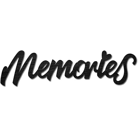CREATCABIN Memories Wall Sign: Adorn Your Space with Heartfelt Nostalgic Elegance