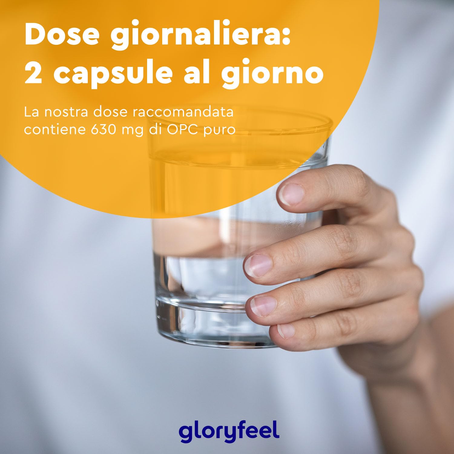 OPC Estratto di Semi d'Uva 95% – 630 mg OPC Puro per Dose – 180 Capsule Vegane – Alto Dosaggio – Antiossidante Naturale – Per Microcircolo, Vene e Capillari – Testato in Laboratorio