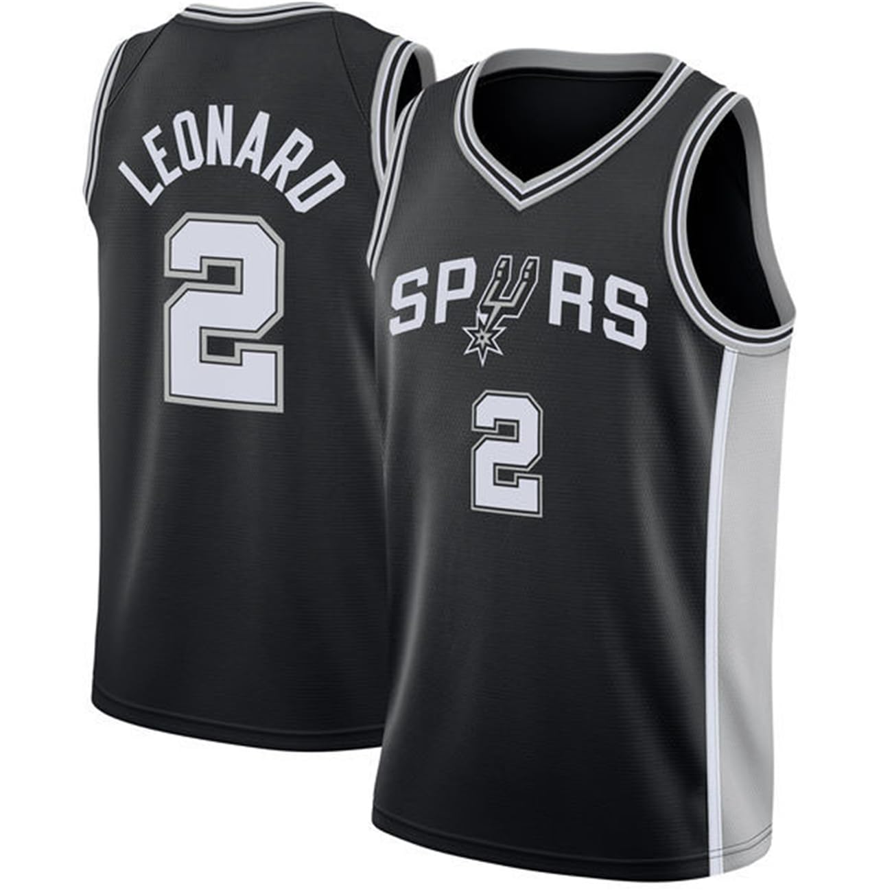 Clzwfz Unisex 2 # Black Basketball Jerseys, Adult Basketball Jerseys, Basketball Sleeveless Sets, Basketball Sportswear, T-Shirts And Vests, Youth Sportswear, And A Variety Of Jerseys,2# Black,L