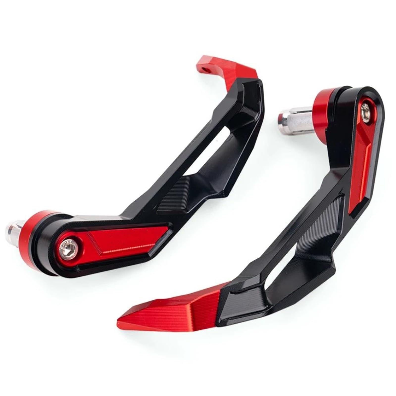 Spamfafghq Red For Cb1000 For Hornet Sp Cb750 For Hornet For Transalp Xl750 Motorcycle Handlebar Brake Clutch Levers Guard Protector Handguard(Red)
