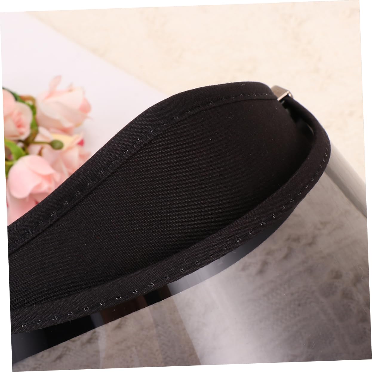 Hemoton Beach Sun Protection Hat Face Cover Cap for Cycling and Outdoor Activities Black