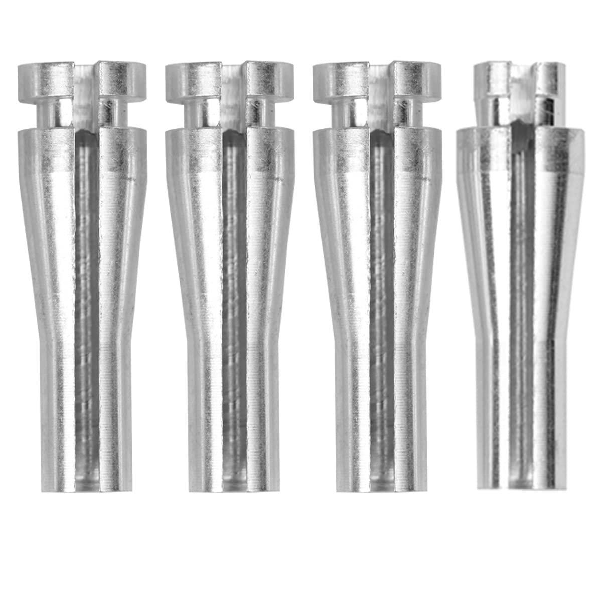 4 ENDS Door Latch Cable Repair Kit Compatible with Ford F-150, F-250, F-350, E-series, Ranger, Expedition, Excursion, Navigator (3 Standard 1 Locking Cam) Aluminum