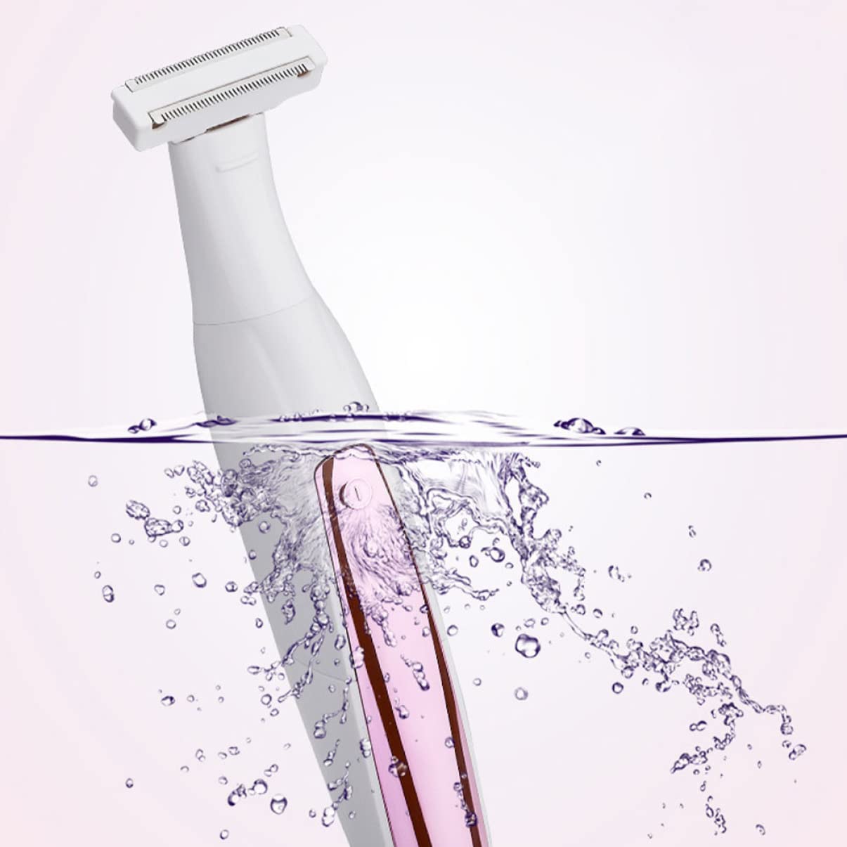 Trimmer Corpo Donna Potente e Lavabile per Depilazione Ascelle e Zona Bikini Ipx6