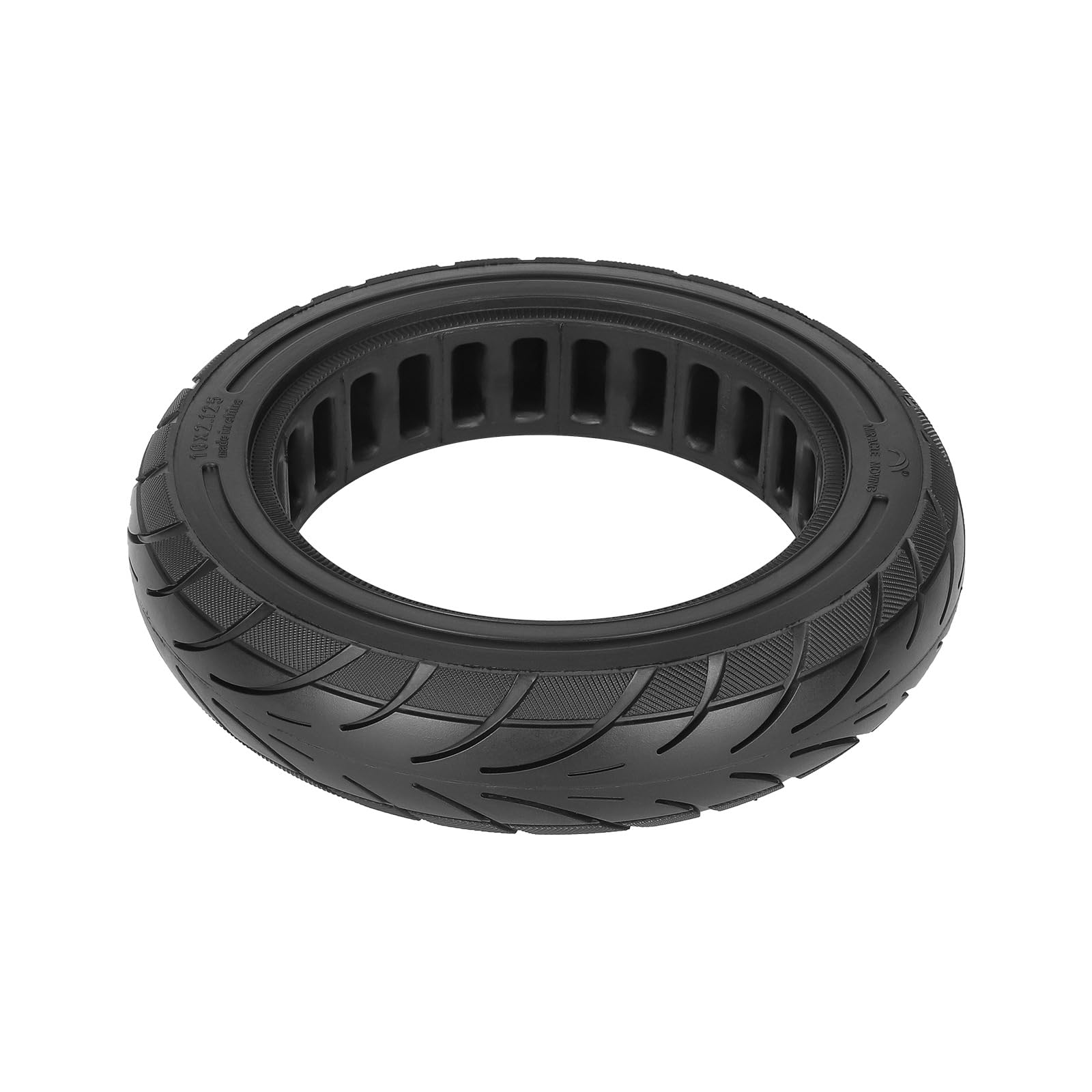 10 x 2,125-6,5/6,6 pneumatici completi per Segway Ninebot D18 D28 D38 D38D, per Xiaomi 4 Lite Gen2, Odys Alpha X5, 55/80-6,6 Navee V25i Pro/V40i Pro/V50i Pro, pneumatici in gomma piena (1)