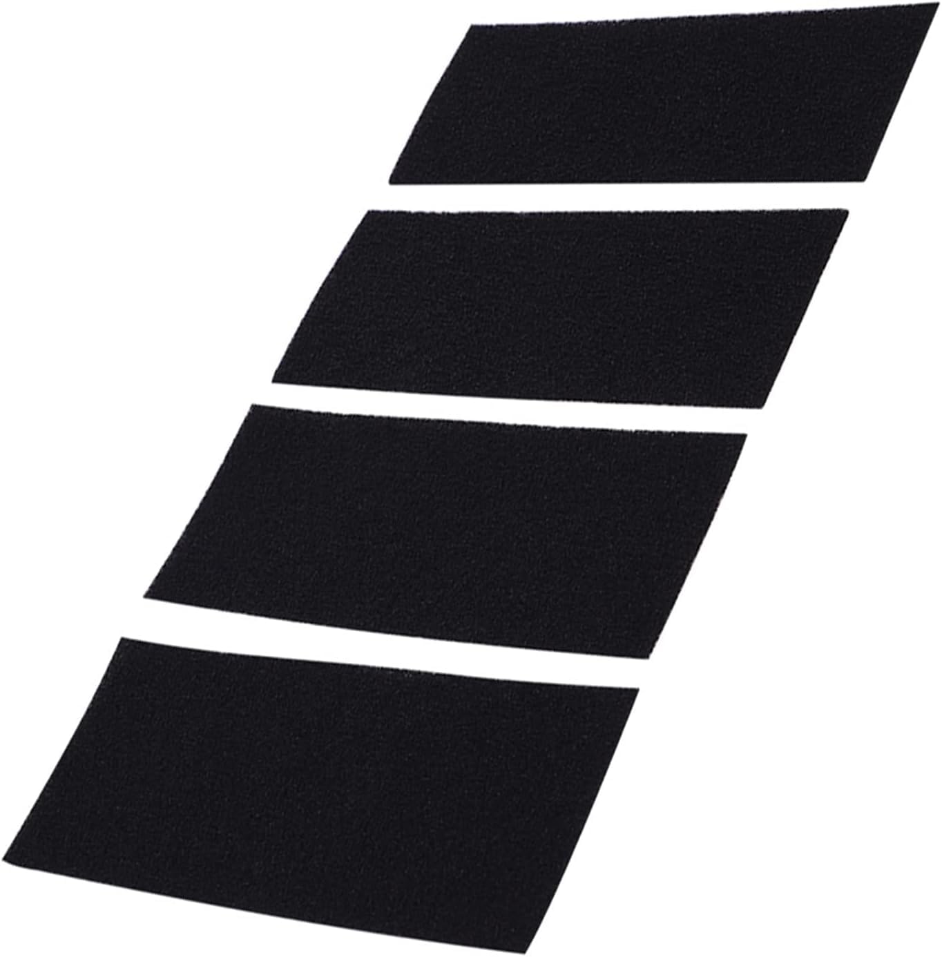 Erweicet 4 Pieces Activated Carbon Filter Sheet, Dust Filter Precut Carbon Sponge Air Filters Replacement Activated Pad for Air Purifier