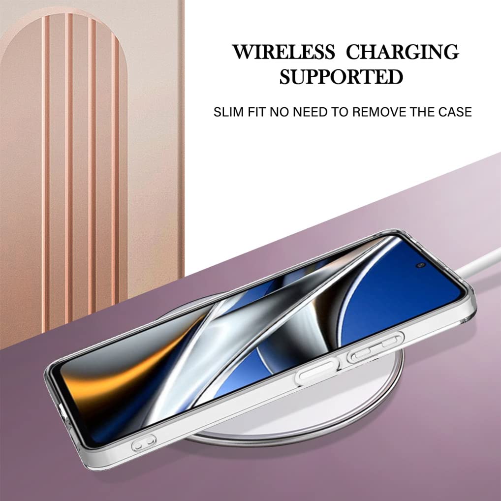 Tveinan Cover per Xiaomi Poco M4 Pro 4G, Silicone Slim Antiurto Custodia per Xiaomi Poco M4 Pro 360 Gradi a Libro Custodie in Pelle Portafoglio Magnetica Flip Case - Farfalla