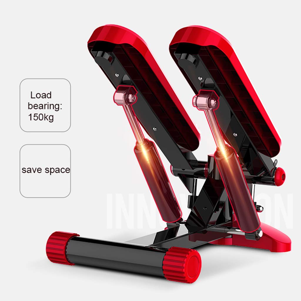 Stepper,Mini Display Coppia Esercizio Braccio Linea scalatore Palestra Altalena in Un Passo, simula l'alpinismo a casa, Facile da trasportare, Design ergonomico, carico 150 kg