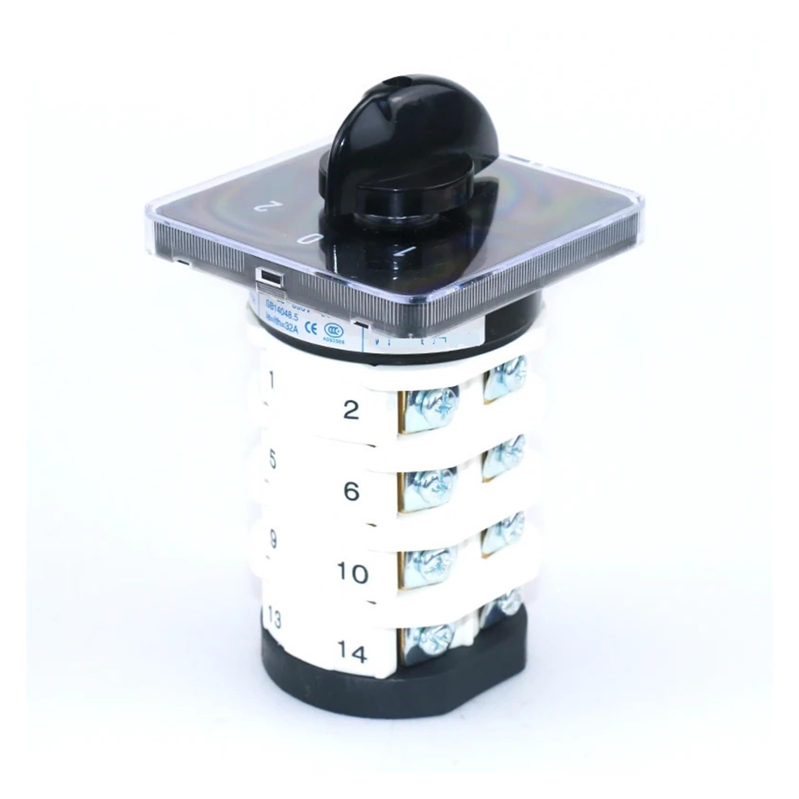 SZL9-32/4 32A Interruptor Transferencia Leva Giratorio Contacto Plateado