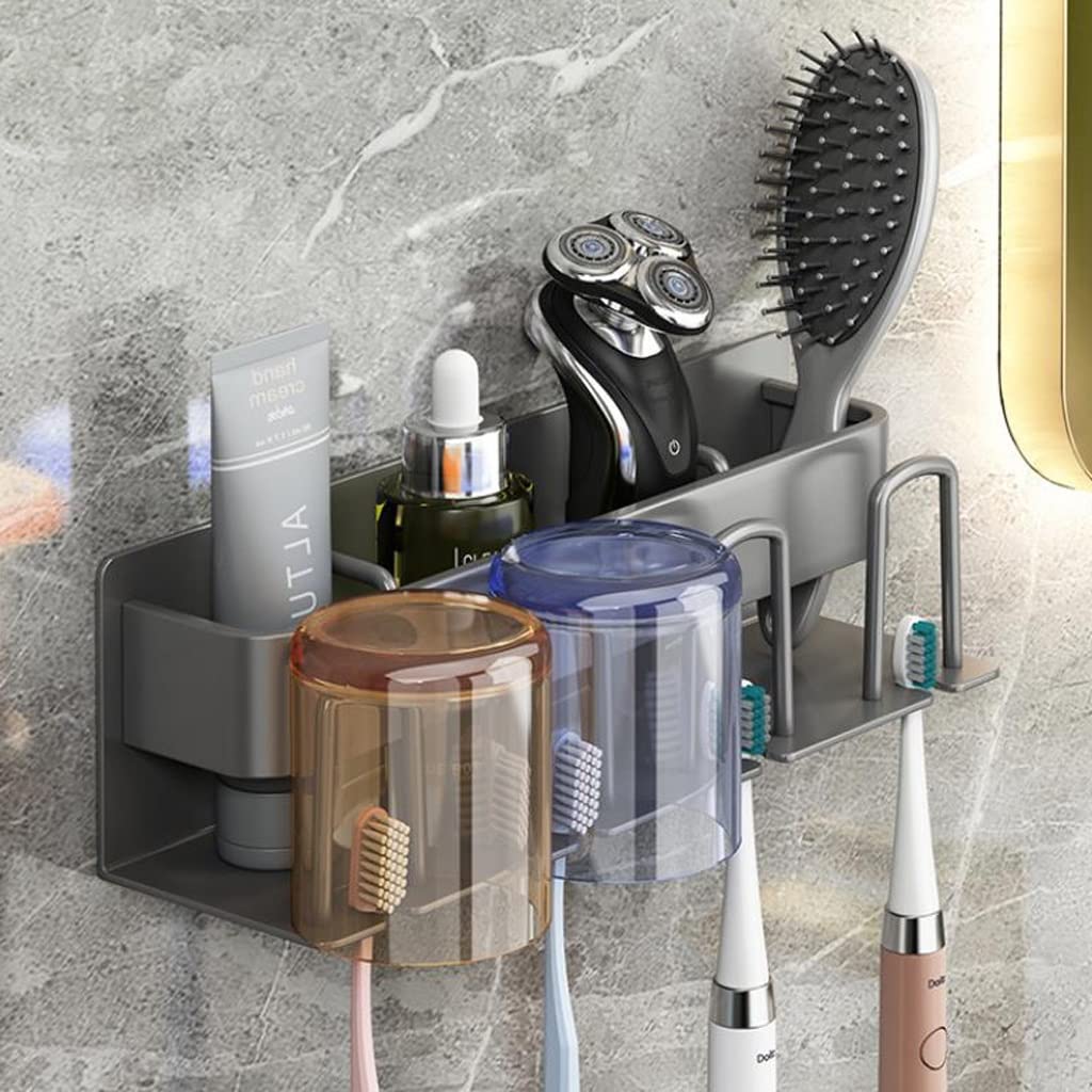 Elektrische Tandenborstelhouder Voor Badkamer - Tandenborstelhouder - Houder Elektrische Tandenborstel - Tandenborstelhouder Aan De Muur Gemonteerd Tandenborstel Organizer Opzetborstelhouder