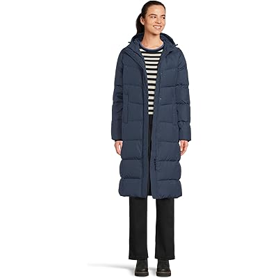 Пальто-пуховик L.L.Bean Popham темно-синее 